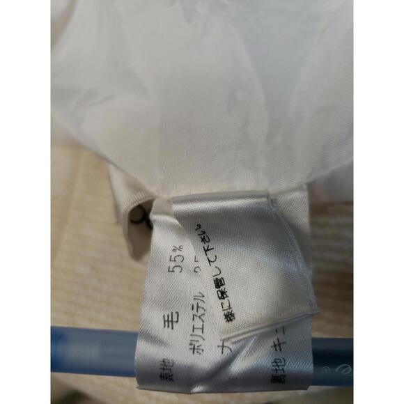 Courreges Paris, Designer Cream Women's Vintage Buttoned Jacket Sz M? #C - Picture 10 of 12